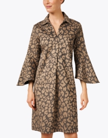Front image thumbnail - Hinson Wu - Nicole Multi Leopard Print Dress