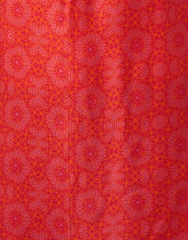 Fabric image thumbnail - Santorelli - Fara Red Print Silk Wrap Dress