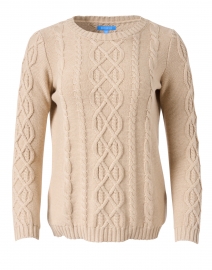 Jane Sable Beige Cotton Cashmere Sweater