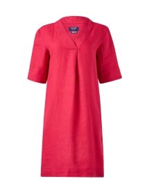 Product image thumbnail - Saint James - Rose Pink Linen Dress