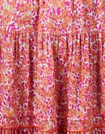 Fabric image thumbnail - Poupette St Barth - Triny Pink Floral Smocked Dress