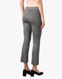 Back image thumbnail - Avenue Montaigne - Leo Grey Print Stretch Pull On Pant