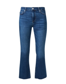 Product image thumbnail - AG Jeans - Farrah Blue Cropped Bootcut Jean