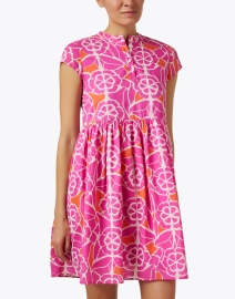 Front image thumbnail - Ro's Garden - Feloi Pink Print Dress