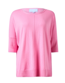 Product image thumbnail - Allude - Pink Boatneck Sweater