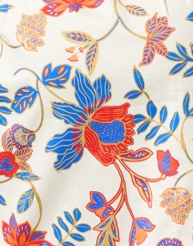 Fabric image thumbnail - Chloe Kristyn - Dara Floral Print Shirt Dress