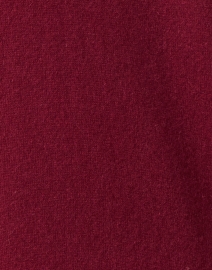 Fabric image thumbnail - White + Warren - Burgundy Cashmere Sweater