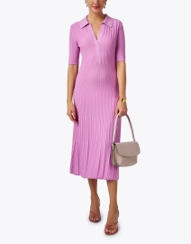 Look image thumbnail - Joseph - Pink Wool Knit Dress