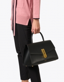 Look image thumbnail - DeMellier - Montreal Black Smooth Leather Bag