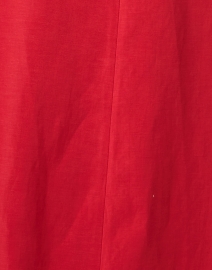 Fabric image thumbnail - Lafayette 148 New York - Raleigh Red Silk Linen Dress