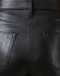 Fabric image thumbnail - Cambio - Ray Black Vegan Leather Stretch Pant