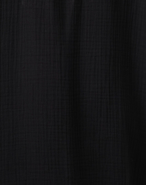 Fabric image thumbnail - Eileen Fisher - Black Cotton Shirt Dress