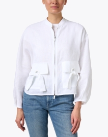 Emporio Armani - White Linen Jacket