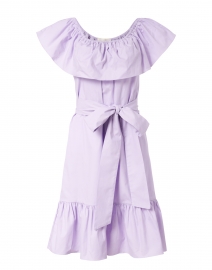 Ana Lavender Cotton Dress