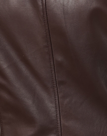 Fabric image thumbnail - Repeat Cashmere - Brown Leather Moto Jacket