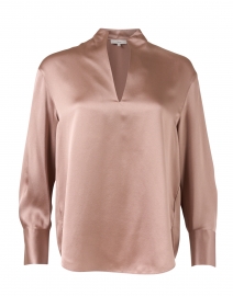 Light Lotus Pink Silk Shirt