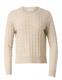 Sand Heather Wool Cashmere Sweater