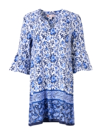 Product image thumbnail - Jude Connally - Kerry Blue Floral Printed Dress