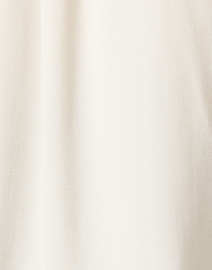 Fabric image thumbnail - Eileen Fisher - Bone White Silk Georgette Crepe Top
