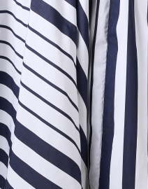 Fabric image thumbnail - Sara Roka - Caleigh Navy Striped Shirt Dress