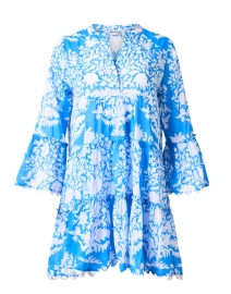 Product image thumbnail - Juliet Dunn - Blue Print Cotton Dress