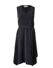 Product image thumbnail - Southcott - Abby Black Ribbed Dress 