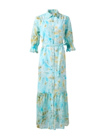 Product image thumbnail - Finley - Sienna Teal and Green Dress