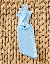 Fabric image thumbnail - Pamela Munson - Isla Bahia Blue Woven Tote Bag