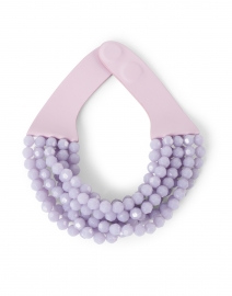 Bella Soft Lilac Multistrand Necklace