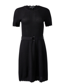 Product image thumbnail - Emporio Armani - Black Knit Dress 