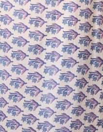 Fabric image thumbnail - Bell - Jane Blue Print Kaftan
