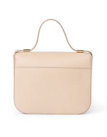 Back image thumbnail - DeMellier - Vancouver Taupe Leather Crossbody Bag