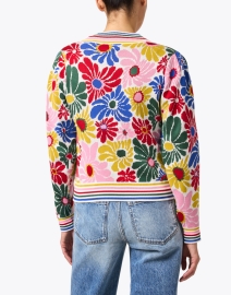 Back image thumbnail - Farm Rio - Sunny Multi Floral Cardigan