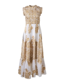 Jakarta Gold Print Dress