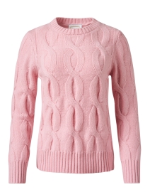 Blush Pink Wool Blend Sweater