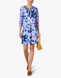 Look image thumbnail - Gretchen Scott - Blue and Red Printed Floral Dress