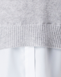 Fabric image thumbnail - Brochu Walker - Vail Grey Sweater with White Underlayer