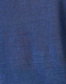 Fabric image thumbnail - Weekend Max Mara - Pancone Navy Linen Sweater