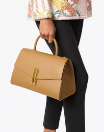 Look image thumbnail - DeMellier - Montreal Deep Toffee Smooth Leather Bag