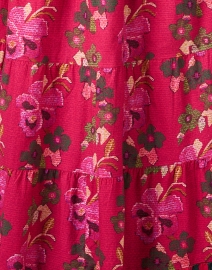 Fabric image thumbnail - Ro's Garden - Jinette Red Print Maxi Dress