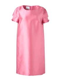 Gaell Pink Satin Shift Dress