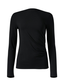 Product image thumbnail - Vince - Black Ruched Top