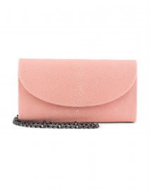 Extra_1 image thumbnail - J Markell - Baby Grande Pale Pink Stingray Clutch