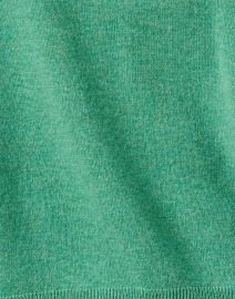 Fabric image thumbnail - Repeat Cashmere - Green and Cream Stitched Cashmere Cardigan