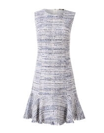 Product image thumbnail - Kobi Halperin - Reed Blue Tweed Dress