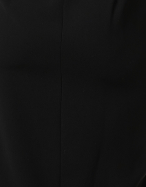 Fabric image thumbnail - Max Mara Studio - Cielo Black Ruched Dress