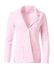 Product image thumbnail - Amina Rubinacci - Rose Pink Linen Blend Jacket