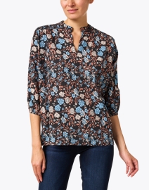 Front image thumbnail - Ro's Garden - Marcia Multi Floral Print Top