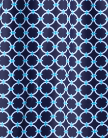 Fabric image thumbnail - Jude Connally - Kerry Navy Geo Printed Dress