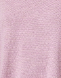 Fabric image thumbnail - Eileen Fisher - Lilac Wool Turtleneck Sweater